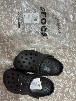 Crocs Classic Clog - Negro, Niño Talla 29-30