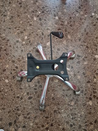 Base giratoria silla oficina - metal