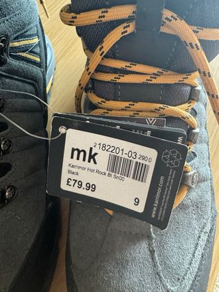 Botas montaña Karrimor Hot Rock sin estrenar