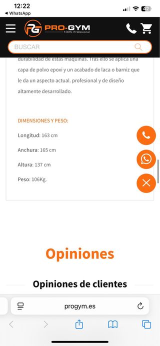 Banco de pesas inclinado