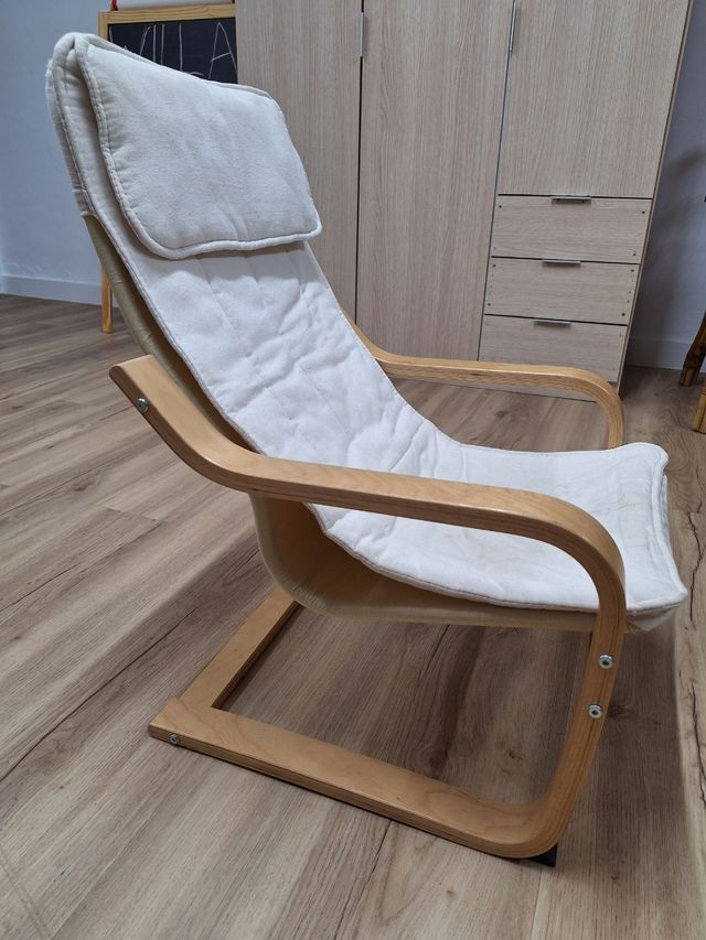 2 Hamacas infantil Ikea niño
Color gris y blanco