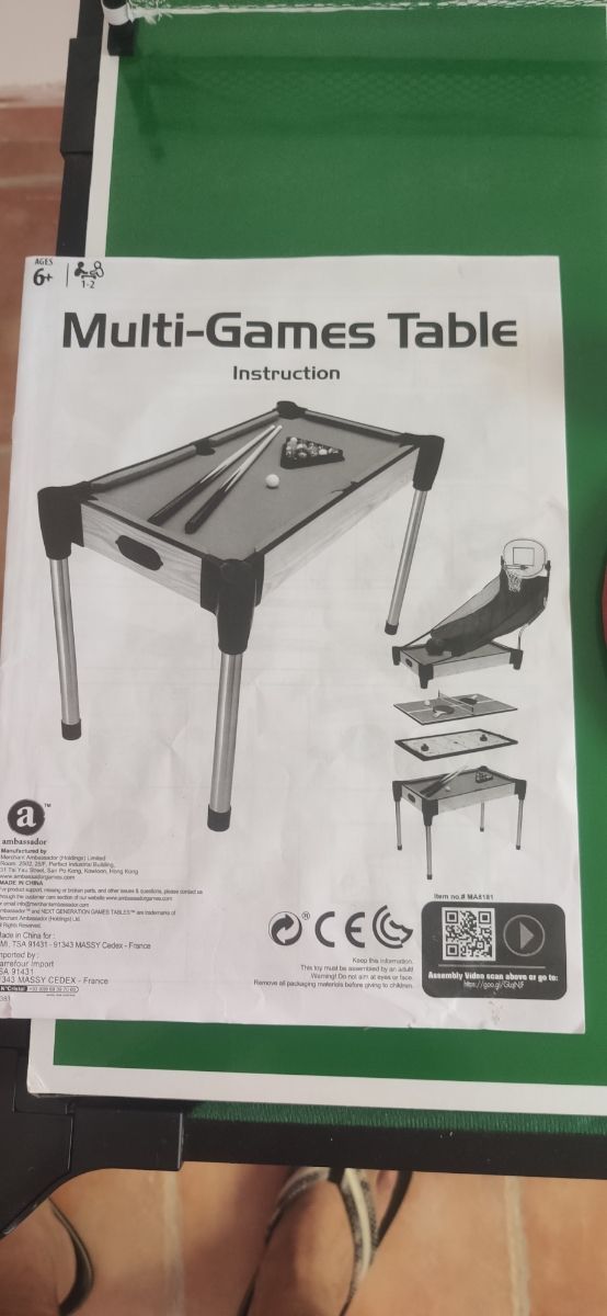 Mesa billar - Mini Pool