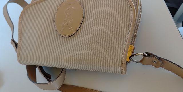 Bolso YSL beige bandolera VINTAGE