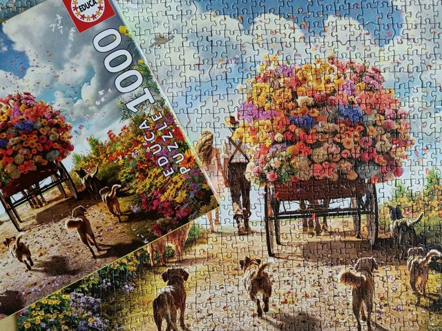 Puzzle Educa 1000 piezas, como nuevo