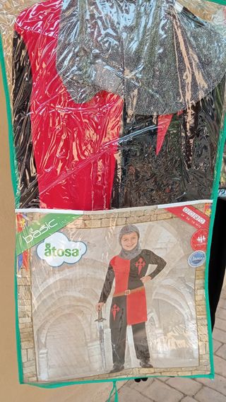 Disfraz caballero medieval niño 7-9