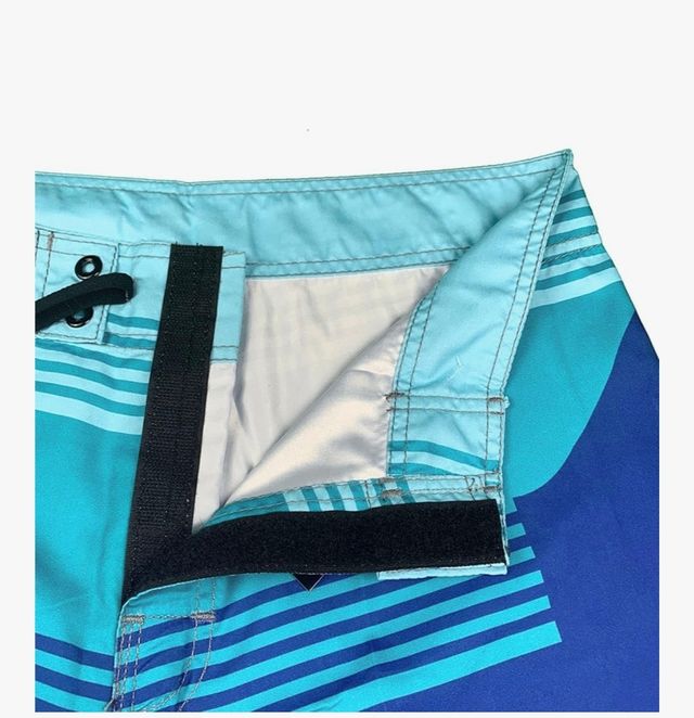 Bañador azul y verde agua talla S