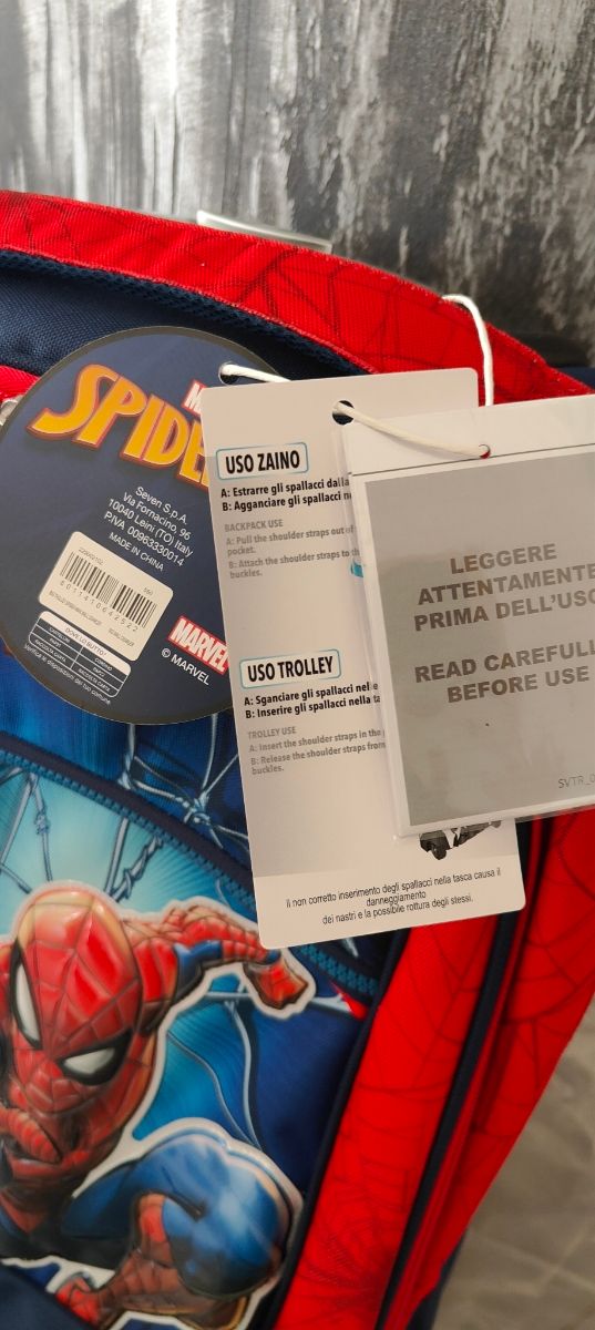 Zaino trolley Seven Spiderman