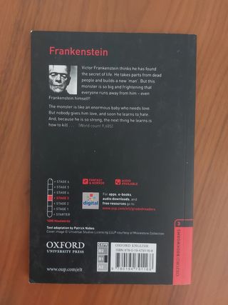 Oxford Bookworms Library: Level 3:: Frankenstei...