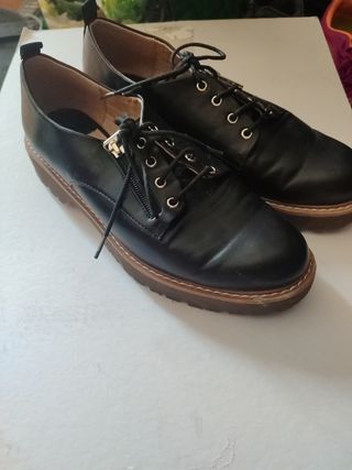 Zapatos Oxford negros