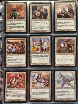 Magic mtg Set 55 Comunes Legado de Urza