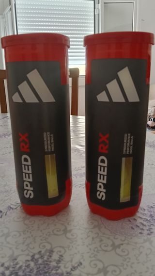 2 Pelotas Adidas Speed RX padel