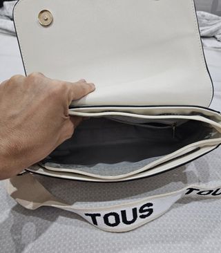 Bolso Tous beige bandolera