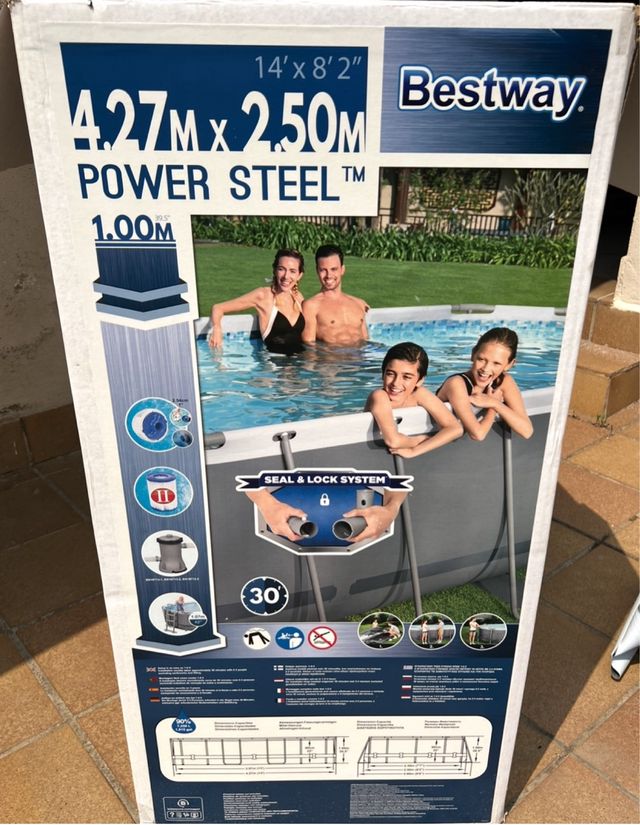 Piscina Bestway Power Steel 4.27x2.50m