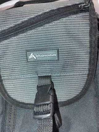 Bolso Alphaadventure - Negro/Gris
