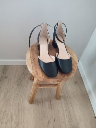 Zapatos tacón negros