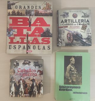 Conjunto libros historia militar