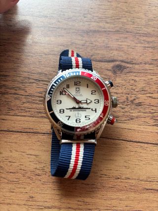 Reloj SS ENTERPRISE - Azul y Plata