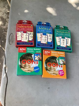 Juegos educativos: Sumas, restas, multiplicación y