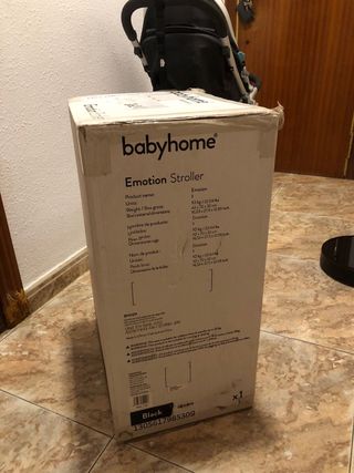 Silla paseo Babyhome Emotion negra