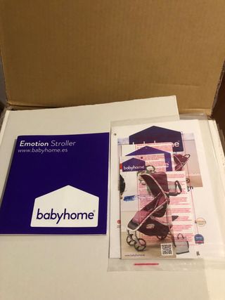 Silla paseo Babyhome Emotion negra