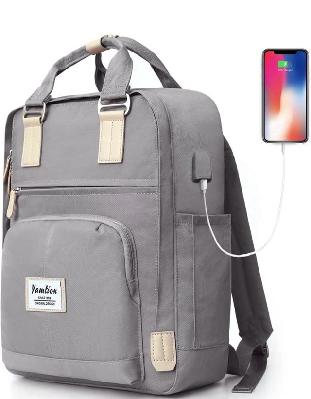 Mochila Yamtion Gris - USB
