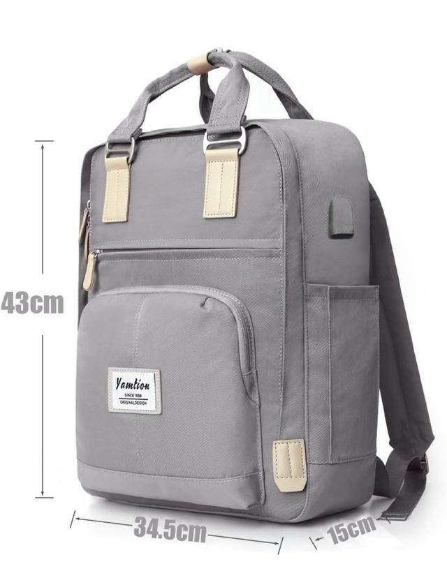 Mochila Yamtion Gris - USB