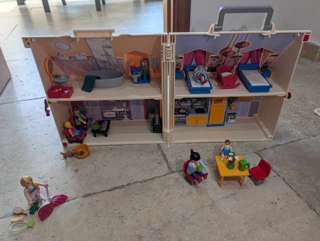 Casa Playmobil portátil