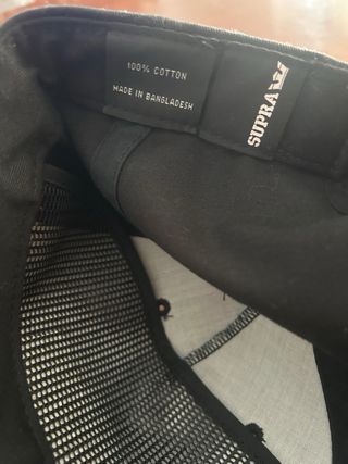 Gorra Supra negra