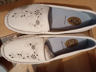 Zapatos S&P S&P beige y marrón
