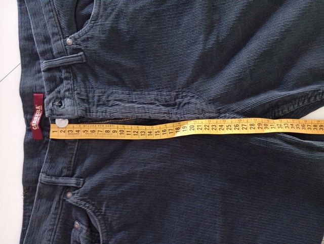 Pantaloni Carrera a coste grigio antracite 