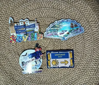 Imanes nevera España: 4 imanes