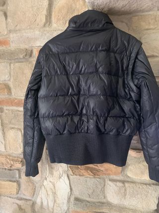 Giacca Bomber Tattini nera