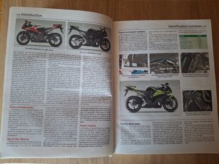 Manual serviço para Honda CBR600RR '07-'12