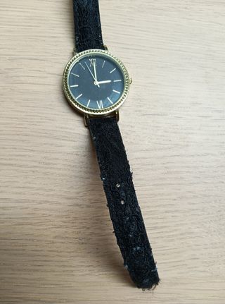 Reloj EMP gótico - Negro/Dorado