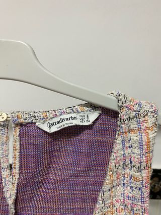 Mono corto Stradivarius multicolor talla S