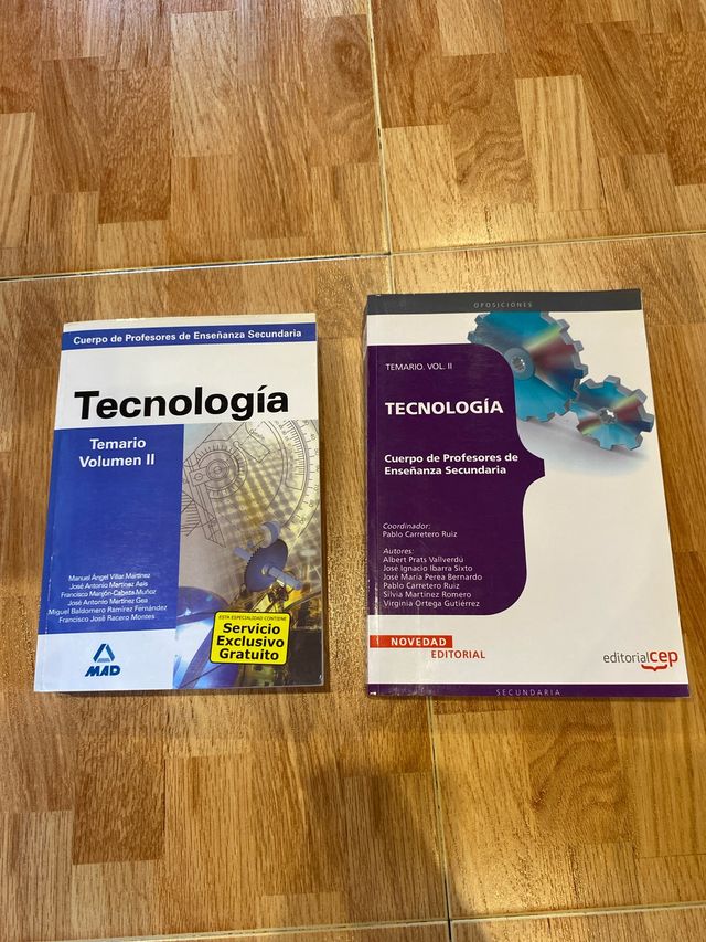 Tecnologia. Cuerpo de profesores de enseñanza 2º