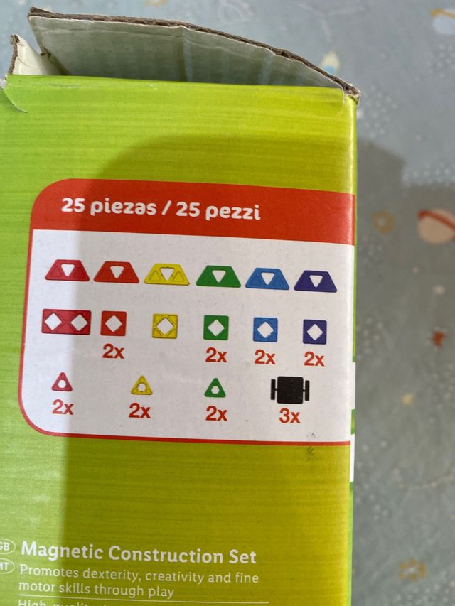 Construcción magnética Playtive