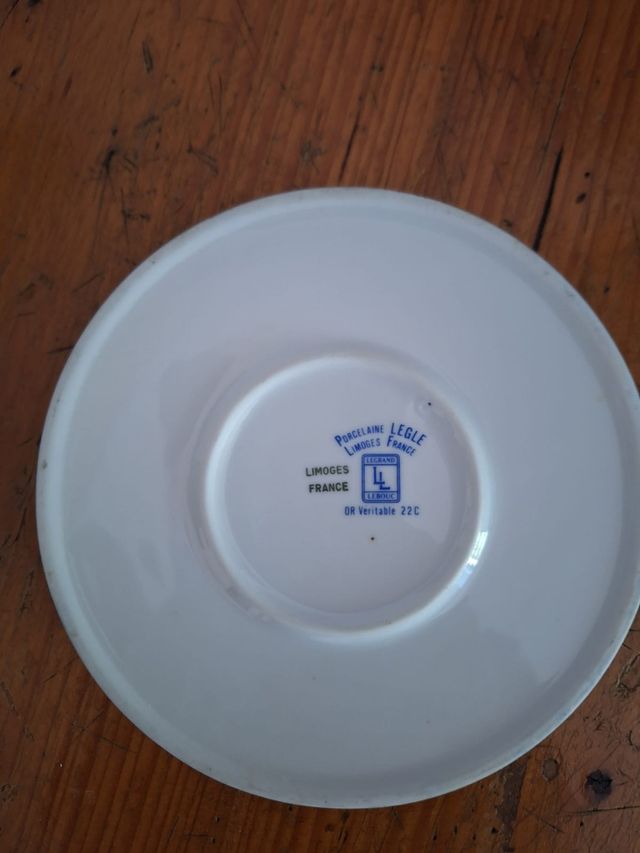 Cofanetto Porcellana Limoges Francia