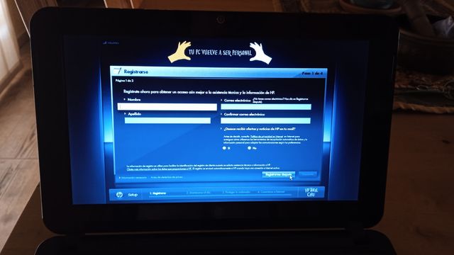 Portátil HP Netbook 10" - Negro