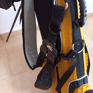 Bolsa golf RAM: Amarillo y Negra
