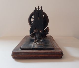 Máquina de coser antigua Seidel & Naumann