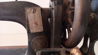 Máquina de coser antigua Seidel & Naumann