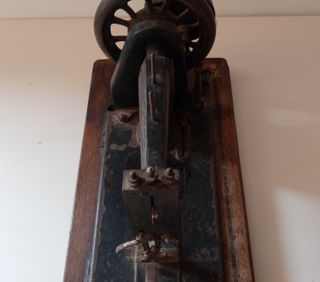Máquina de coser antigua Seidel & Naumann