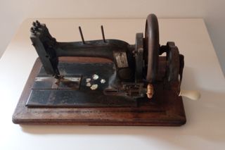 Máquina de coser antigua Seidel & Naumann