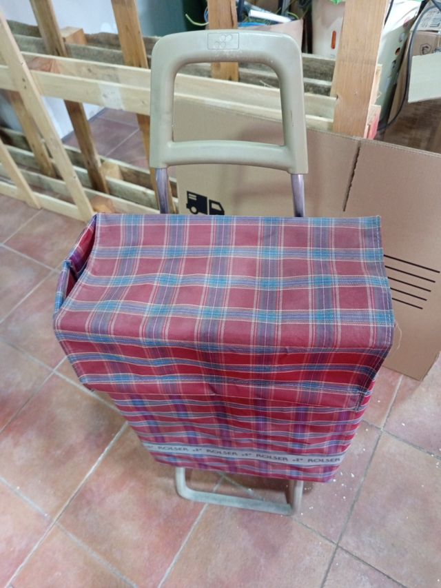 Carrinho de compras dobrável Rolser