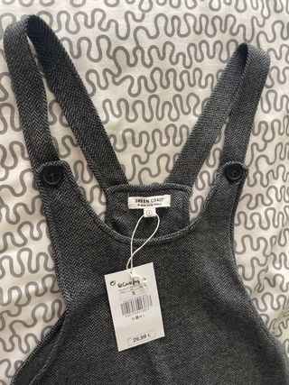 Vestido Green Coast gris - Talla S