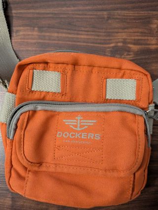 Bolso bandolera Dockers naranja