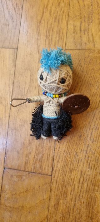 Muñeco Amigurumi Guerrero