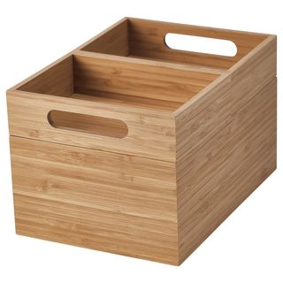 Cajas bambú IKEA juego 3