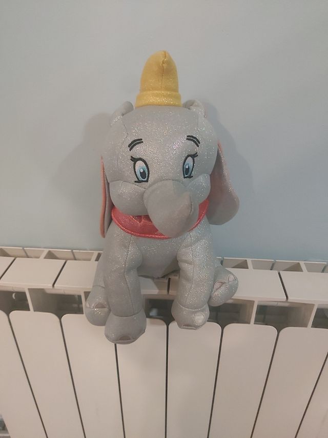 Peluche Dumbo glitter con sonido